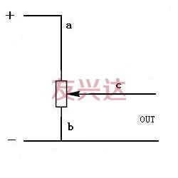 可调电位器原理图(一)